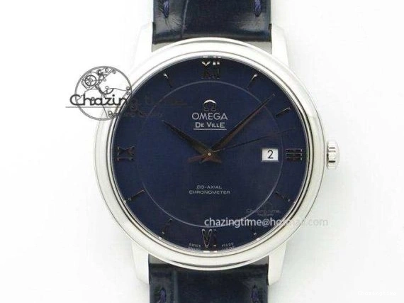 0209 Elegant Seamaster 300 Heritage SS VSF 1:1 Best Edition Blue Dial on SS Bracelet A 7701